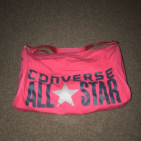 pink converse duffle bag